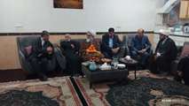 تجلیل نماینده مجلس خبرگان رهبری و مدیرکل بنیاد شهید خوزستان از جانبازان ۷۰ درصد اهوازی