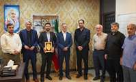 آئین تکریم و معارفه رئیس بنیاد شهید و امور ایثارگران شهرستان رامهرمز برگزار شد