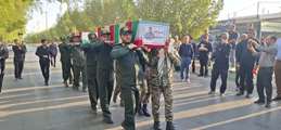 گتوند در سوگ سه شهید والامقام تشییع پرشور با حضور امام جمعه اهواز و مدیرکل بنیاد شهید استان خوزستان