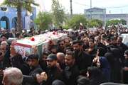 تشییع باشکوه پیکر مطهر ۴ شهید والامقام در اهواز / تجدید میثاق پایتخت مقاومت با آرمان‌های ولایت و شهدا