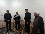 دیدار مدیرکل بنیاد شهید استان با خانواده شهدای جنگ رمضان در شهرستان باوی